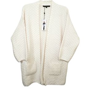 MaxSport Open Front Cardigan Sweater Women's Size Medium NWT